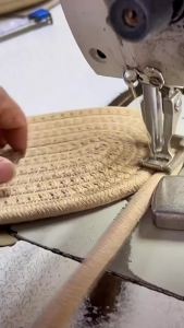 กล่องเก็บของเชือกฝ้าย ตะกร้าจัดระเบียบทางเข้า ของขวัญเทศกาลเรือมังกร สไตล์นอร์ดิก ตะกร้าเก็บของต่างๆ ที่บ้าน