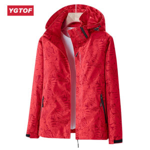 YGTOF Autumn Winter Warm Windproof Camping Hiking Jackets Waterproof Single Layer Running Climbing Cycling Jackets Coats for Men Women