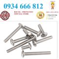 50c vít pake đầu dù thân bulong INOX 304 M4, M4X8, M4X10, M4X12,M4x16, M4x20,M4x25,M4X30. 
