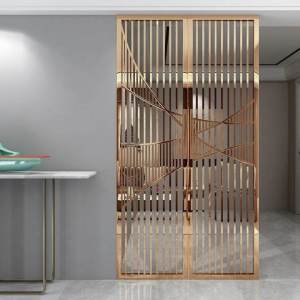 Custom Lasercut Decorative Divider/Pembahagi Hiasan Dicetak Laser dari Stainless Steel dan Mild Steel