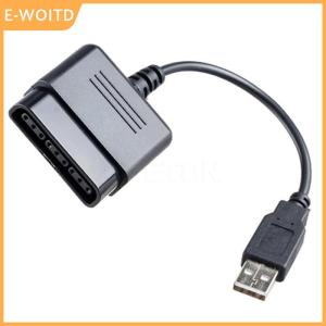 【E-WOITD】 USB Controller Adapter Converter Cable Cord for PlayStation PS2 To PS3 PC PS2 To PS3 PC Game Controller Adapter Converter For PlayStation 2 3 PC USB PC Adapter Controller Converter Cable For PlayStation 2 PS2 PSX Game USB PS2 To PS3 Game Control