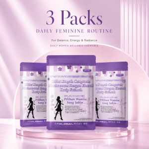 SHIP WITHIN 24HOLZZ Kacip Fatimah Blackcurrant Chewable Tablet Feminine Health Odour Care Women Wellness & Freshness Support