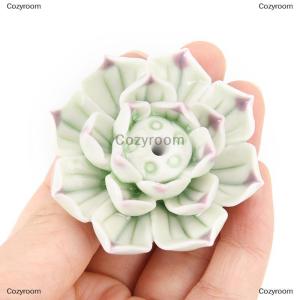 [COD] Cozyroom Incense Stick Holder Lotus Catcher Plate Natural 1 3 Holes