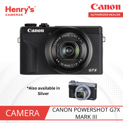 Canon G7x Mark Iii Black Friday Canon Powershot G7X Mark III Black/ Silver - HENRY'S CAMERAS | Lazada PH