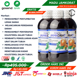 Madu JAMKORAT Asli Obat Asam Urat Dan Kolesterol Asli Menurunkan Mengobati ASAM URAT Kolesterol Paling Ampuh 100 % Original