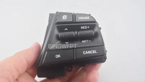Steering Wheel Button For Hyundai Elantra 1.6L 2016 2017 2018 Bluetooth Phone Cruise Control Switch Buttons