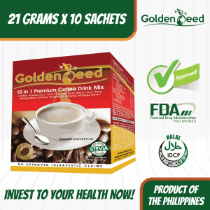 Golden Seed Coffee 10 in 1 Premium Coffee Drink Mix