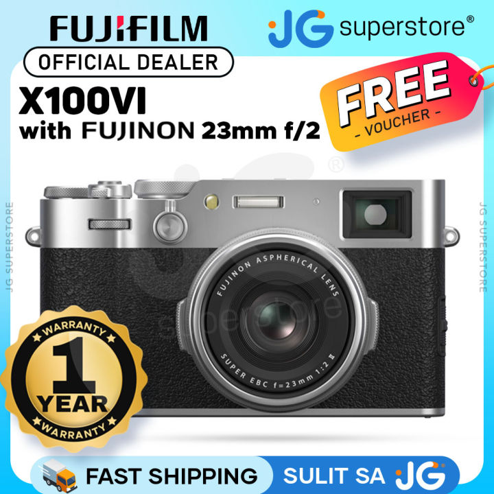 Fujifilm X100V APS-C Mirrorless Digital Camera with Fujinon 23mm F