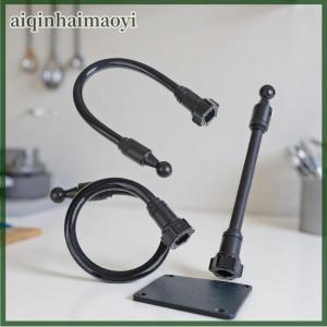 aiqinhaimaoyi 1Pcs 360 Degree Rotating Arm Flexible Adapters For Car Vent Dashboards Phone Holder 17mm Ball Mount Extension Adapter