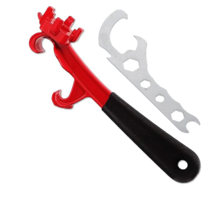 Durable Aluminum Alloy Multifunctional Opener Drum Bung Wrenches For Can Drum Lid And Latex Bucket Seal