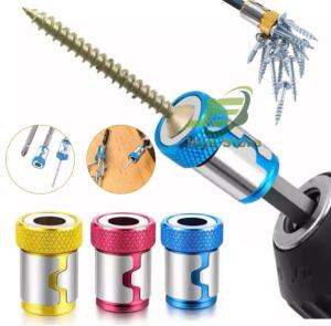 Ring Magnet Kepala Obeng Konektor Adapter Kepala Obeng Sekrup Magnetic Screwdriver