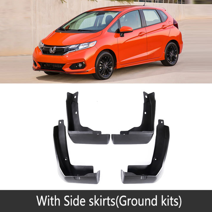 Front Rea Car Mudflap for Honda Fit Jazz GK 2018 2019 2020 Fender Mud Flaps Guard Splash Flap
