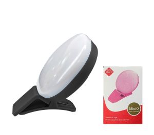 (HD1)Fill Light LED Flash Rechargeable Selfie Ring Light