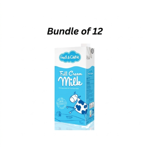 Fred & Chloe Full Cream Milk 1L (Bundle of 12)