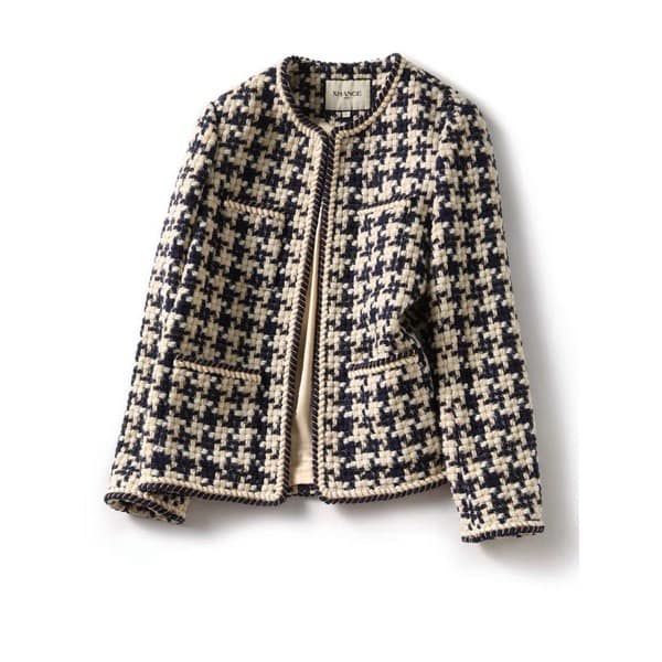 Pull Tweeds Col V En Côtes - Taille S, Couleur Stone (Beige), Linen & Cotton