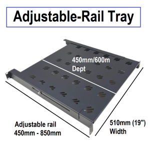 Adjustable Tray Shelve Server Rack