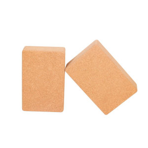 Cork Yoga Blocks / Multi-Use & Durable Yoga Block / Non-Slip & Breathable Rectangular Yoga Block Local Stock