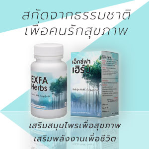 เอ็กซ์ฟา เฮิร์บ Exfa Herb อาหารเสริมต้านอนุมูลอิสระ เสริมสร้างภูมิคุ้มกันให้ร่างกาย WCI ของแท้100%