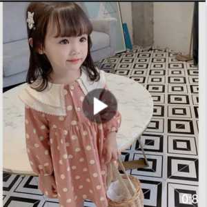 Dress Anak Perempuan Import NEW POLKADOT DR4437