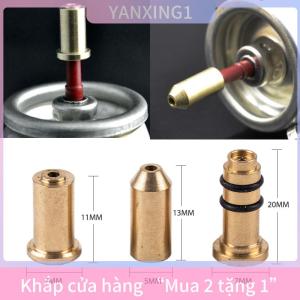 [COD] CHENJ TOOL 3 cái đầu bơm khí butan nạp đầy vòi tái sử dụng đầu bơm hơi cho Dupont Ligne