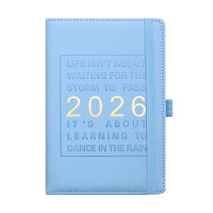 2026 A5 Academic Planner HardCover Weekly Monthly Agenda with Tabs Jan to Dec Planning Birthday Christmas Gift