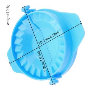 Q Houseeker DIY Bánh Bao Maker Thiết Bị Jiaozi Khuôn Clips Làm Bánh Bao Công Cụ Pastry Phụ Kiện Nhà Bếp Y