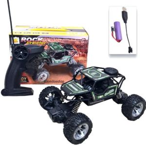 Mainan Anak Remote Control RC Rock Crawler Jeep Offroad alloy 1825-3 Off Road Crawler Climbing Avengers