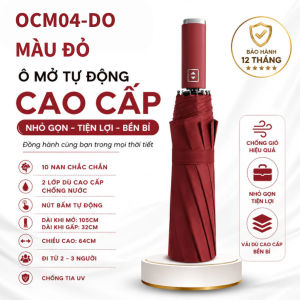 Ô Dù Gấp Gọn Tự Động 2 Chiều Dù Che Mưa Chống Nắng Cầm Tay 2 Lớp Chống Tia UV Cao Cấp