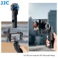 JJC TP-C1 Vlog Shooting Grip Camera Mini Tripod with Bluetooth Wireless Remote Control for Canon R100 R50 R8 R6 Mark II M50 Mark II EOS RP R10 R7 R6 R5 R G7X Mark II 6D Mark II M200 M6 Mark II 850D  PowerShot V10 G5X Mark II, Replace Canon BR-E1. 