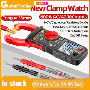 ANENG ST182 เครื่องวัดกระแสไฟฟ้าแบบคลิป AC/DC แบบมัลติมิเตอร์วัดแรงดันไฟฟ้ากระแสไฟฟ้า โวลต์เมตร