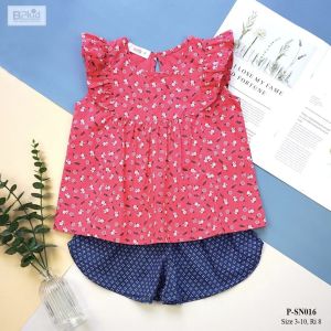 Đồ bộ SN bèo cánh tiên cực xinh cho bé gái