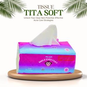 Tissue 10Pack Tisu Tita Soft Tisu Wajah 360 Helai 2Ply-Vegasus Store (COD)