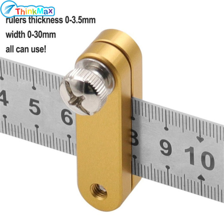 Steel Ruler Positioning Block Multifunctional Angle Scriber Line ...
