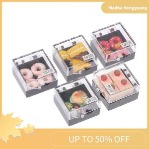 Madha 1:12 Dollhouse Miniature Dessert Cake Model Food Scene Model Decor Accessories