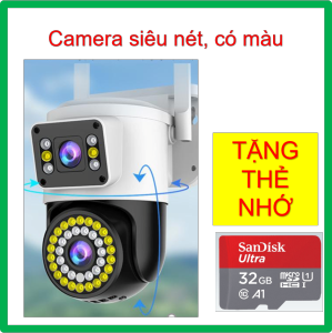 [TẶNG hộp kt] Camera Yoosee màu sắc nét full HD quay 360 xoay theo người đàm thoại 2 chiều báo động chống trộm