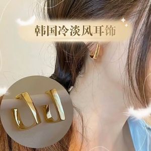 Anting Geometri✨几何方形耳钉 Geometric Square Earrings 冷淡风轻奢设计简约精致高级感气质百搭 Minimalist Korean Style Jewelry