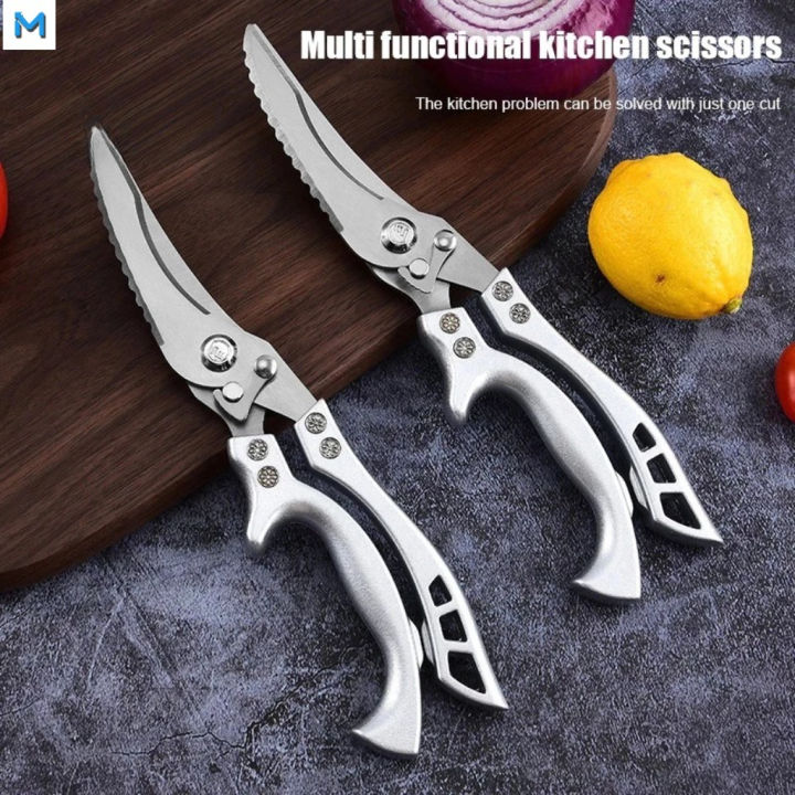 Kéo nhà bếp, kéo cắt xương gà, tay cầm thoải mái, sắc bén và bền, làm ...