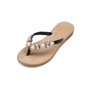 [Free Shipping] 2026 New Summer WomenS Flip-Flops For Outdoor Wear Korean Style Casual Beach Flat Sandals For Women
