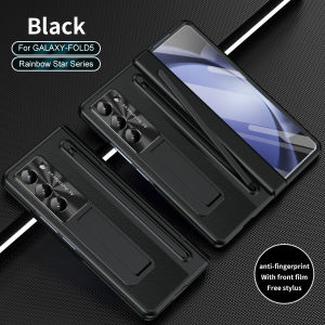 Giá Đỡ Da Có Kiểu Dáng Ốp Lưng Samsung Galaxy Z Fold 7 Fold 6 Fold 5 Fold 4 Bản Lề Màn Hình Kính