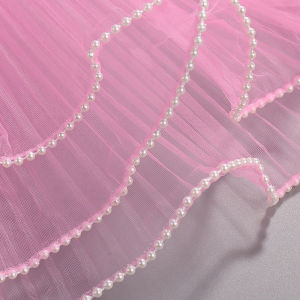 Fantic กระดาษห่อดอกไม้เส้นคลื่นขนาด28ซม. X 1ม. บรรจุภัณฑ์ช่อดอกไม้ผ้าลูกไม้ตาข่าย