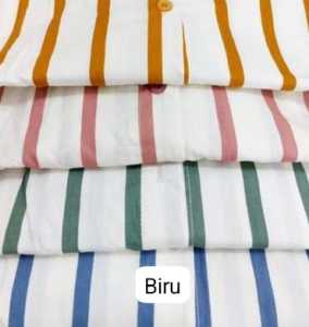 NANDO ATASAN KEMEJA WANITA GAYA KOREAN STYLE VIRAL KEKINIAN HQ KATIN IMPORT LENGAN PANJANG