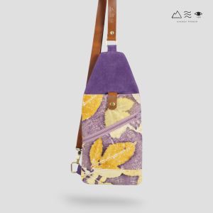 ECO กระเป๋าคาดอก สี Logwood