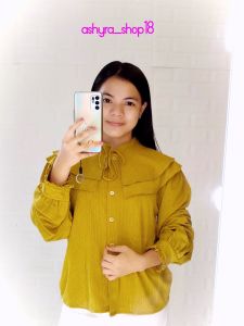 ATASAN BLOUSE KANTOR BAHAN MEISYA IMPORT WANITA