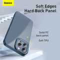 Baseus Phone Case For iPhone 13 Pro Max Transparent Clear Case Coque Thin Soft PC Back Cover For iPhone 13 series. 