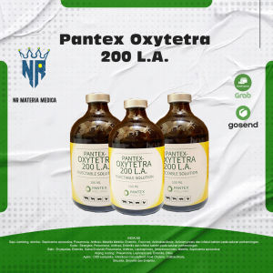 Oxytetra L.A 100ml Injek - Oxy L.A 100 ml - Oxy L.A Injeksi - Pantex O