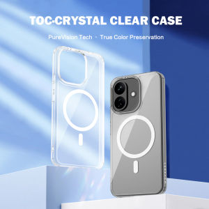 Magnetic Case For Redmi Note 17 Pro Max Global Raised Edge Transparent Wireless Charging CA1001
