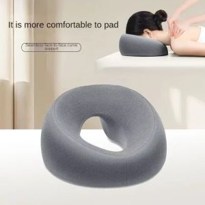 PUDE Ergonomics Lying Down Pillow Breathable Memory Foam Desk Nap Cushion Face Rest Pillow Home Office