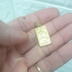 (Hàng Nano không phai màu) Mặt Dây Chuyền Vệ Nữ Venus 1990 Thần Tình Yêu Mặt Tượng Cao Cấp-Dùng tắm rửa