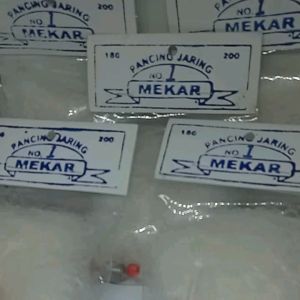 Paket 5Pcs No.1 Panjang 2m Pancing Jaring Lebar Lubang 1.5cm