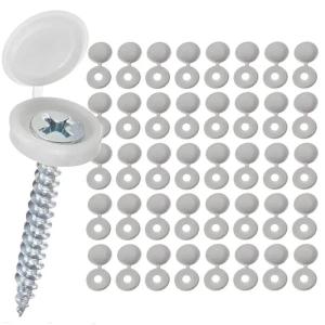 100Pcs Nails Screw Caps Plastic Protective Covers Car Nuts Decorative Cover Self-tapping Screw Folding Cap Furniture Hardware